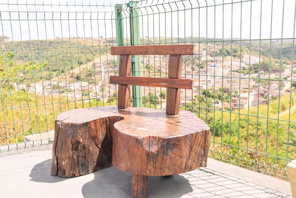Balkón nebo terasa v ubytování Pousada Da Serra Bananeiras
