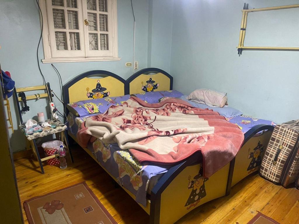 Postel nebo postele na pokoji v ubytování loran flat