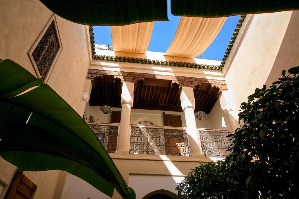 Balkón nebo terasa v ubytování Riad Nomada Marrakech