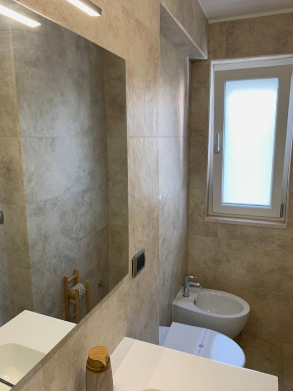 Koupelna v ubytování B&B Casa Prencipe
