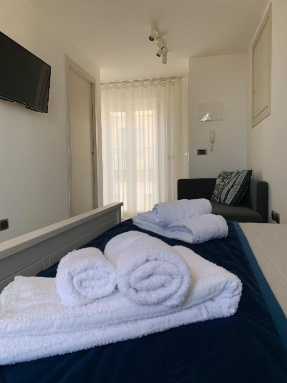 Postel nebo postele na pokoji v ubytování B&B Casa Prencipe