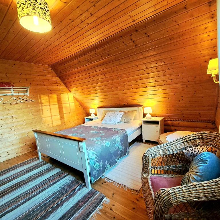 Postel nebo postele na pokoji v ubytování Lootuse Spa