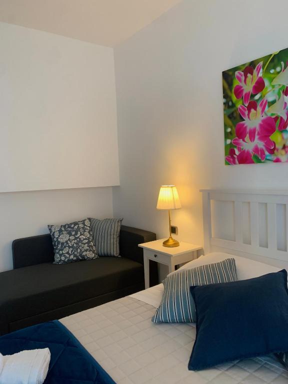 Postel nebo postele na pokoji v ubytování B&B Casa Prencipe