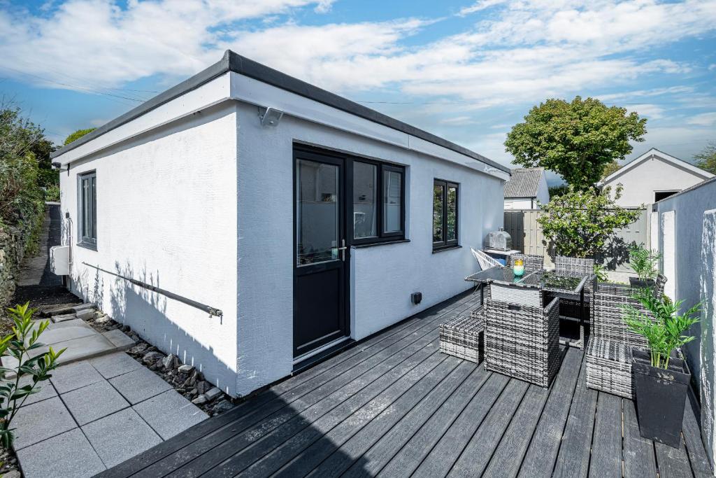 Balkoni atau teres di The Cove at No 1 Trearddur Road