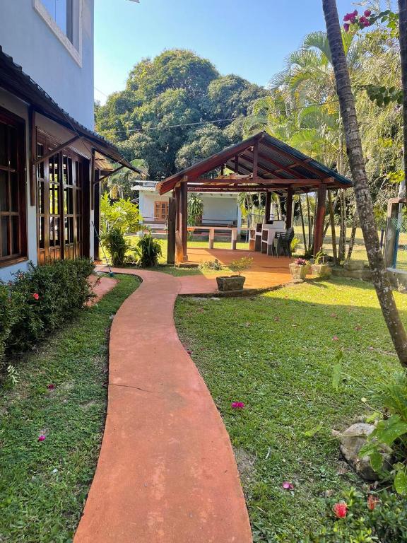Zahrada ubytování Casa Azul