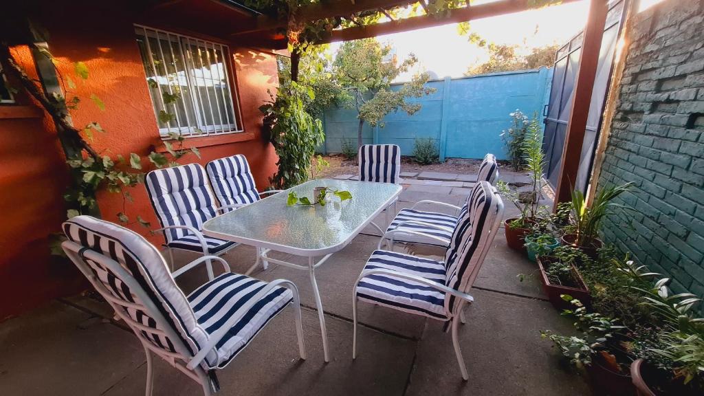Patio nebo venkovní prostory v ubytování Hostal Casa Terracota