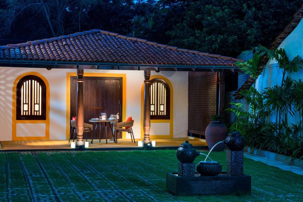 Zahrada ubytování Le Meridien Goa, Calangute