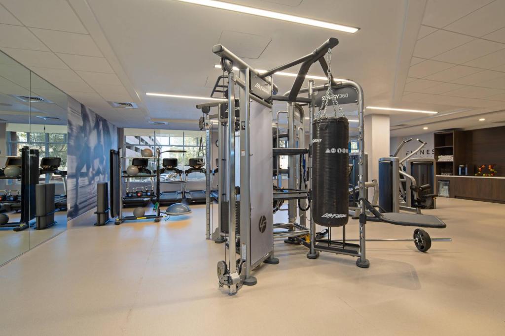 Fitness centrum a/nebo fitness zařízení v ubytování Tucson Marriott University Park