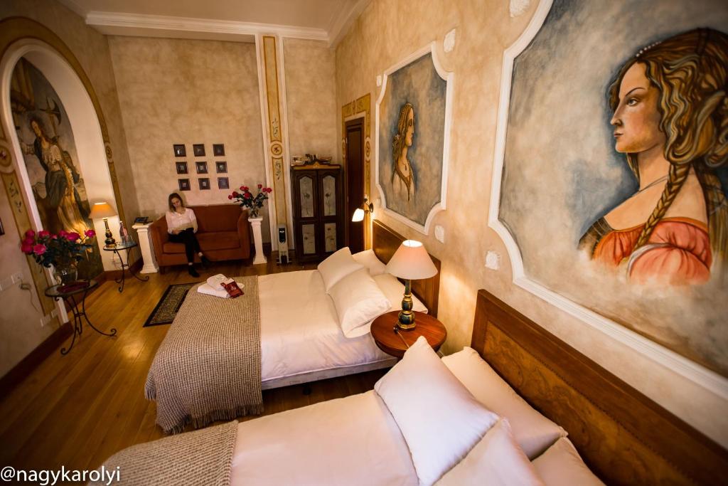 Postel nebo postele na pokoji v ubytování Hotel Boutique Cultura Manor by Brater