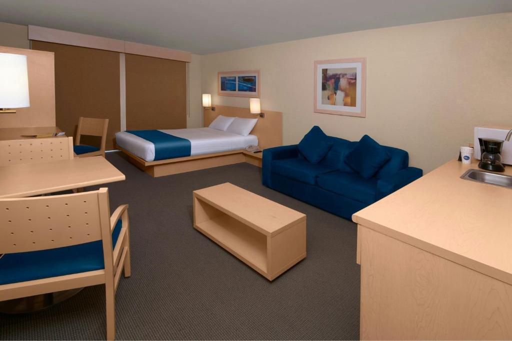 Cama o camas de una habitación en City Express by Marriott Puebla FINSA