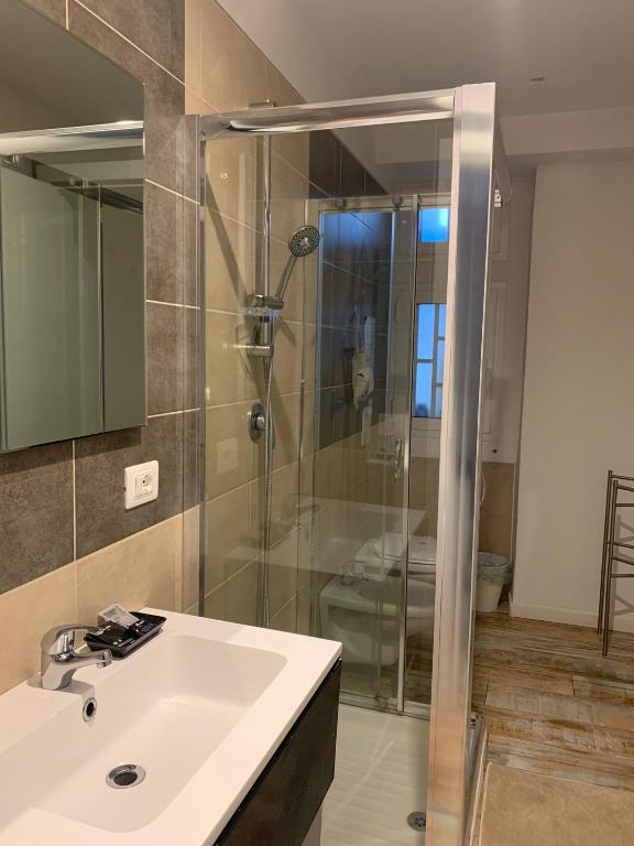 Kúpeľňa v ubytovaní B&B LE COCCINELLE