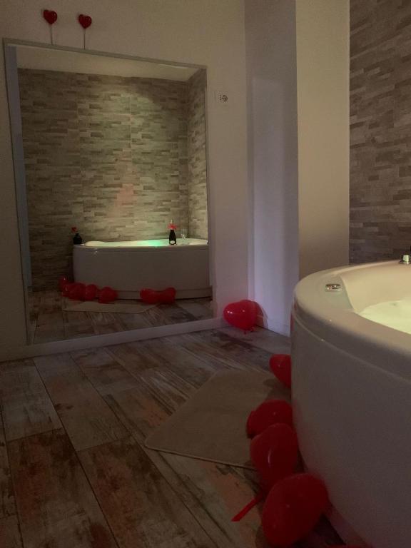 Kúpeľňa v ubytovaní B&B LE COCCINELLE