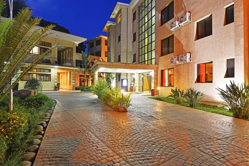 Budova, kde se hotel nachází