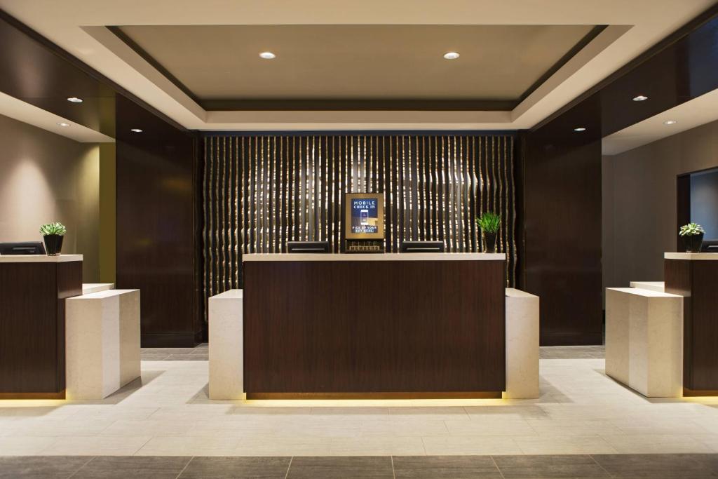 Vstupní hala nebo recepce v ubytování Calgary Marriott Downtown Hotel