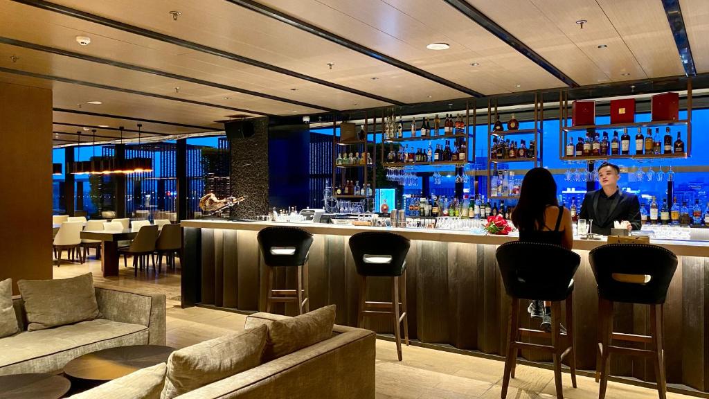 Lounge nebo bar v ubytování The Ritz-Carlton, Xi'an