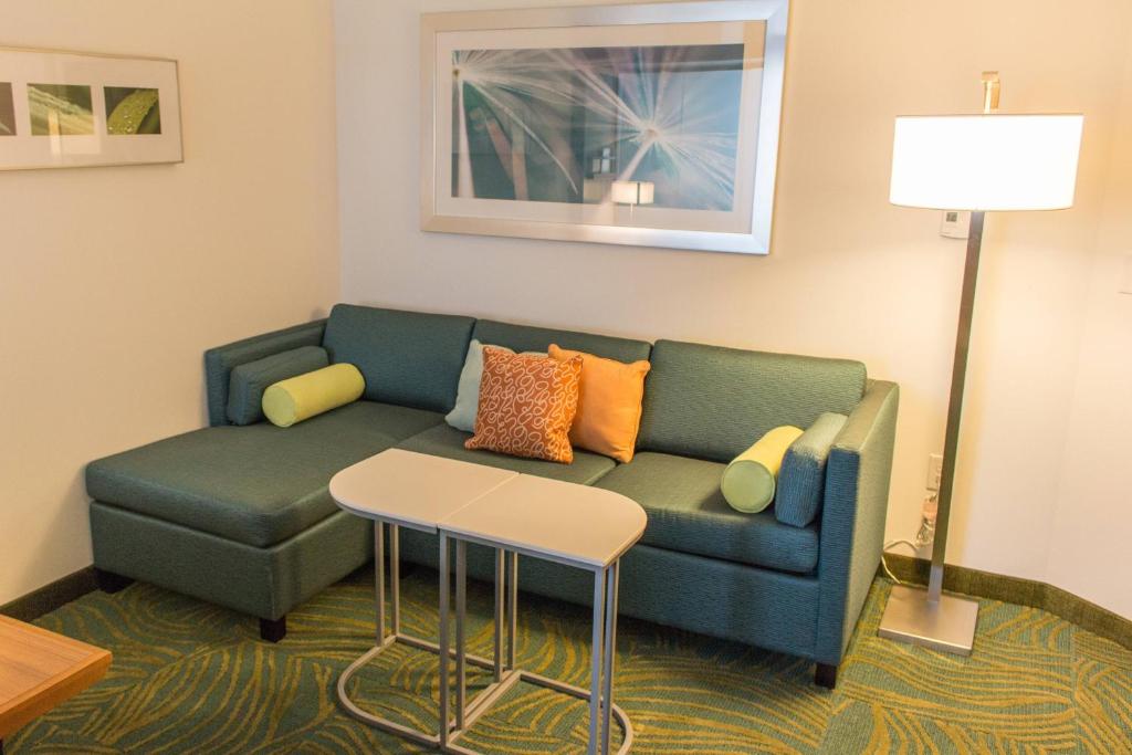 SpringHill Suites by Marriott Sumter - 特大号床套房 - 带脚轮沙发