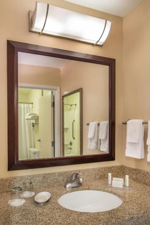 Koupelna v ubytování SpringHill Suites Laredo