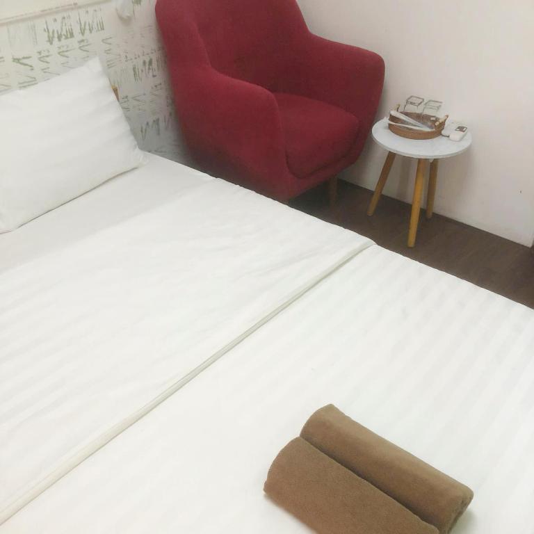 Postel nebo postele na pokoji v ubytování Lucky Motel - Self Checkin