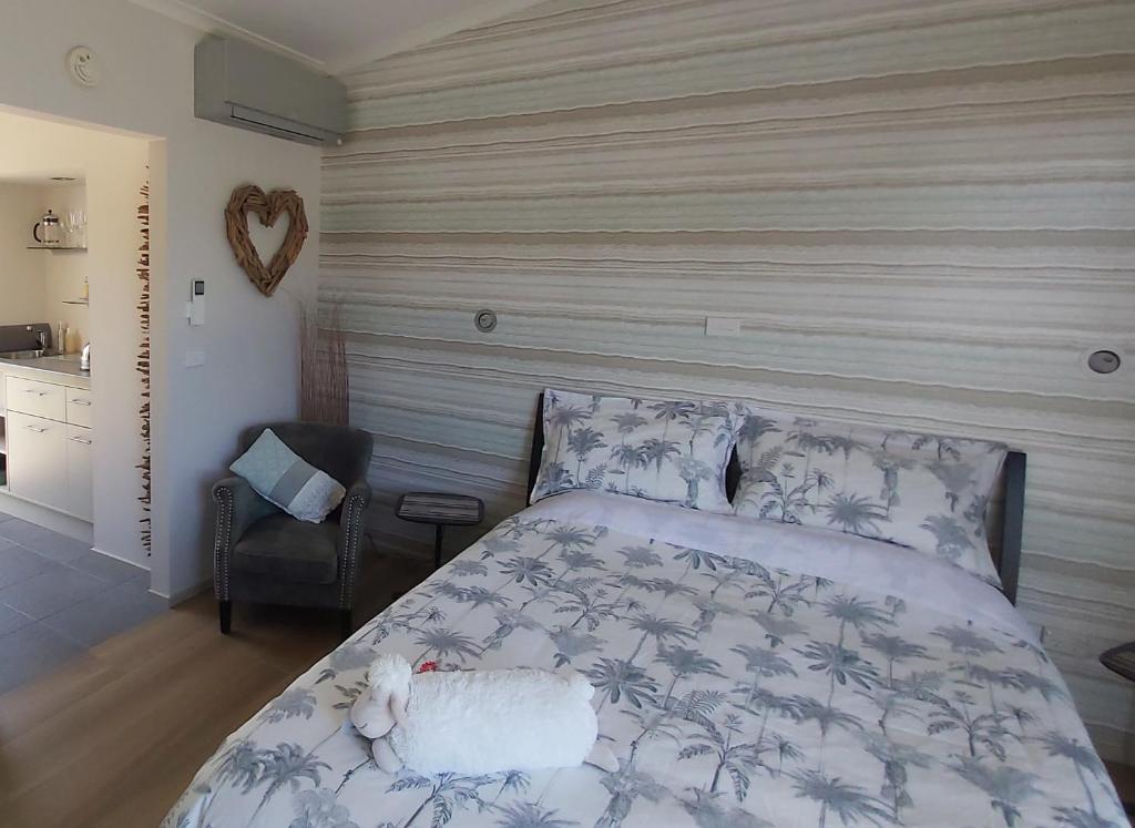Letto o letti in una camera di The Bay Lodge