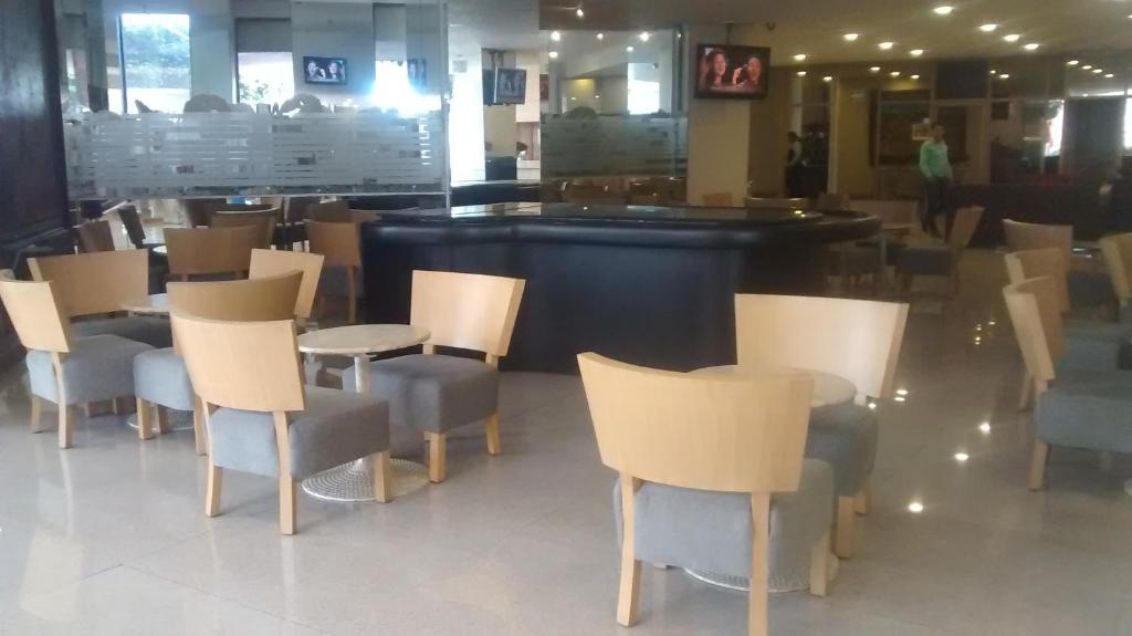Posezení v ubytování Hotel Laffayette Ejecutivo
