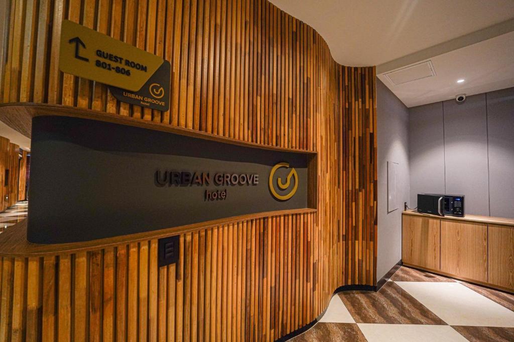 Voodi või voodid majutusasutuse Urban Groove Hotel Seomyeon toas
