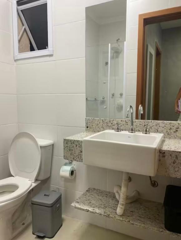Koupelna v ubytování Residencial Monterrey