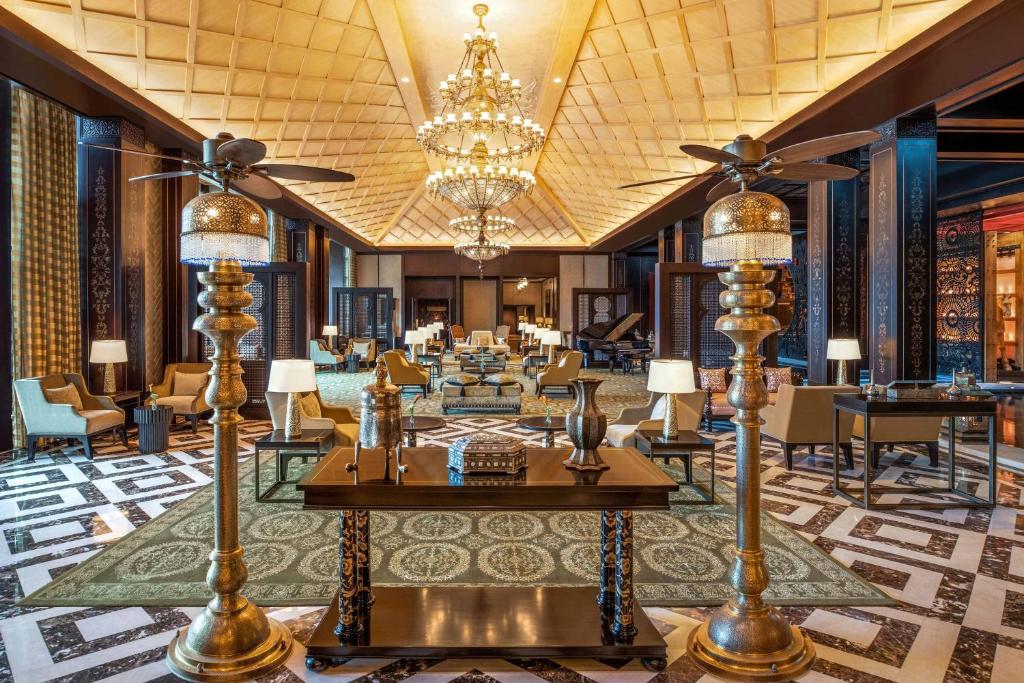 Posezení v ubytování The St. Regis Cairo