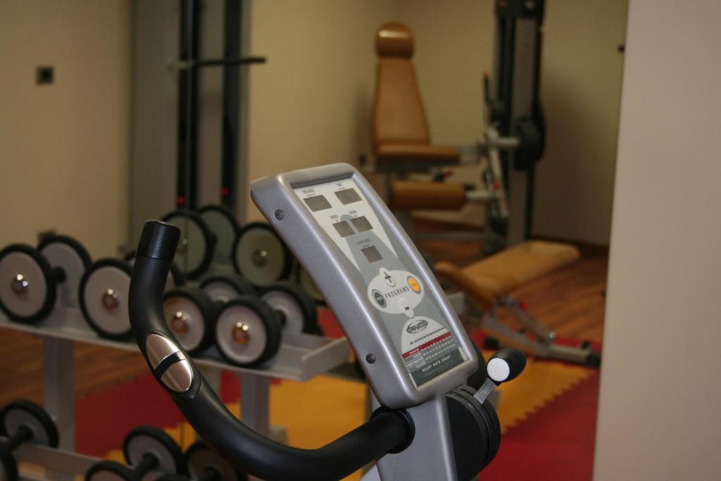 Fitness centrum a/nebo fitness zařízení v ubytování Hotel Cavour