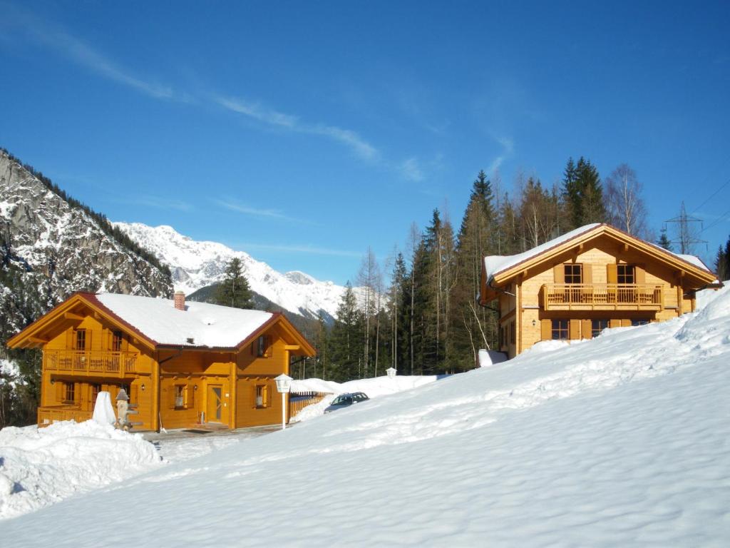 Alpengasthof Draxler v zimě