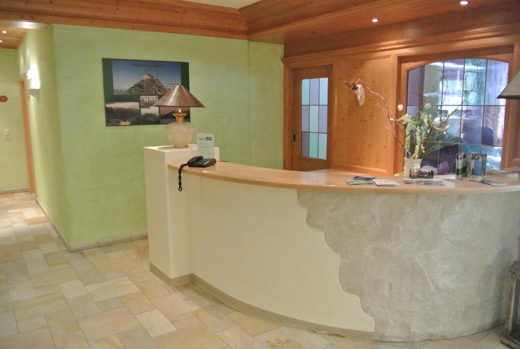 Lobby alebo recepcia v ubytovaní Gästehaus Europa