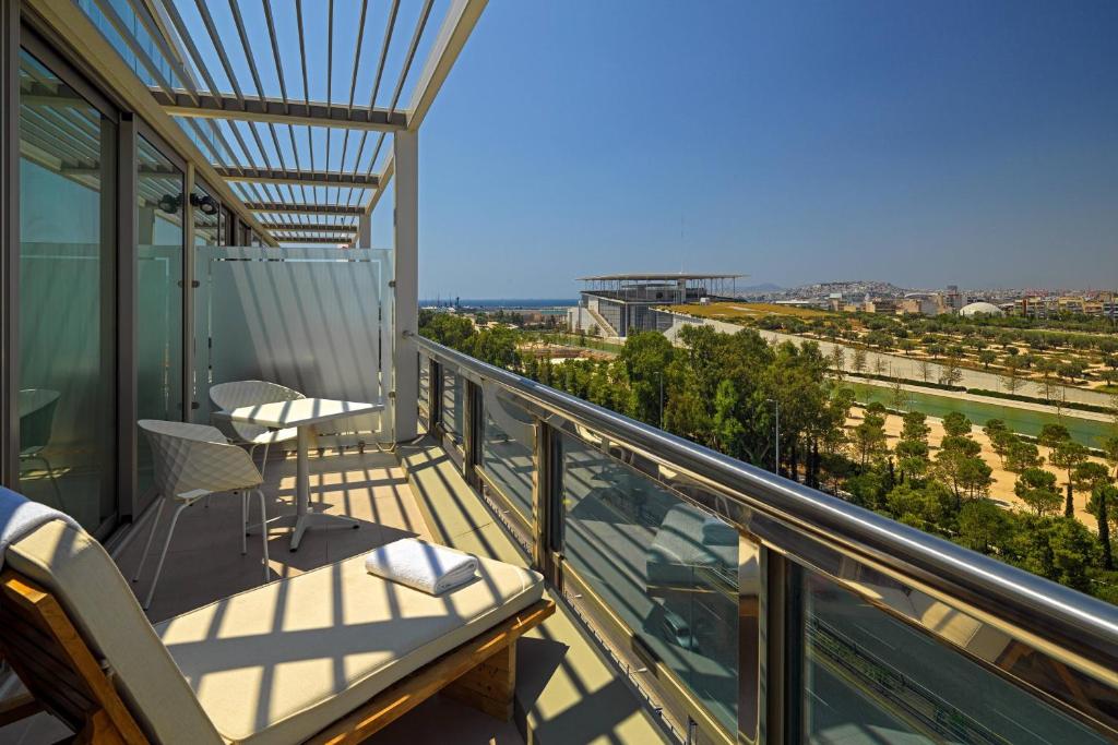 Balkón nebo terasa v ubytování Athens Marriott Hotel