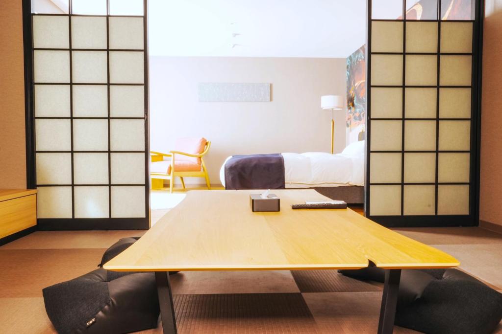 Posezení v ubytování Kyoto Pleasant Hotel
