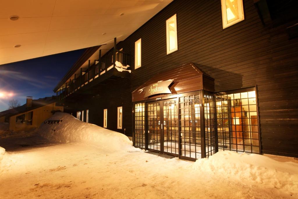 Hotel Jogakura v zimě