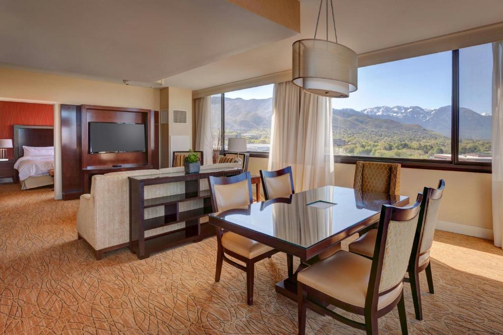 Üldine mäevaade või majutusasutusest Salt Lake City Marriott University Park pildistatud vaade