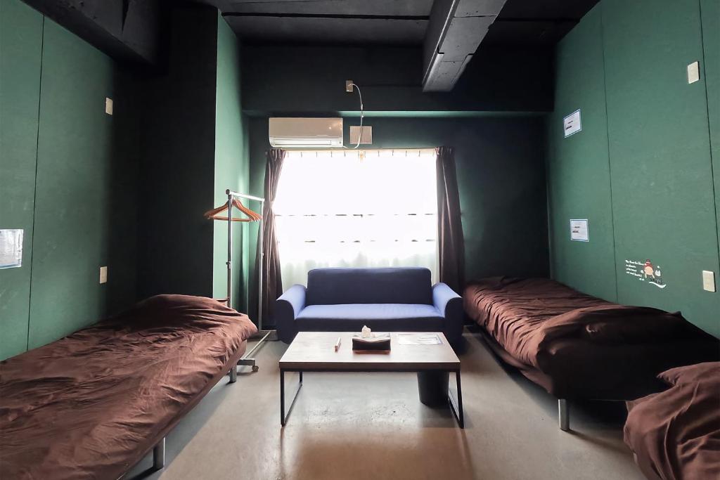 Posezení v ubytování Tasogare Hostel