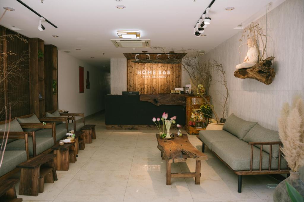 Posezení v ubytování Silana Beachfront Hotel & Spa