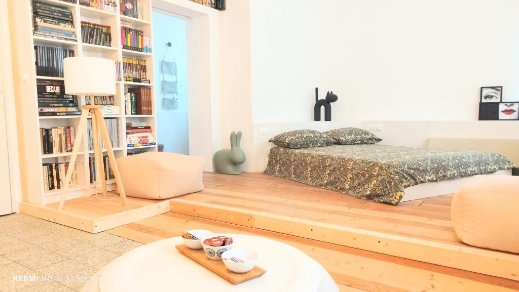 Postel nebo postele na pokoji v ubytování Matilde Rooms