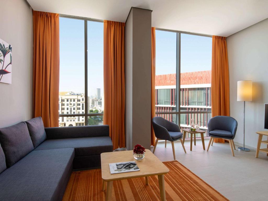 Posezení v ubytování Adagio Doha