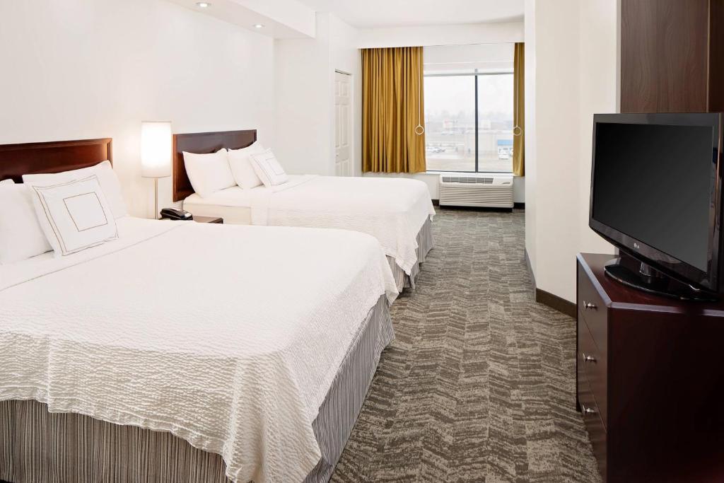 Postel nebo postele na pokoji v ubytování SpringHill Suites by Marriott Ardmore
