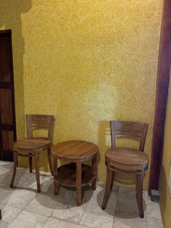 Posezení v ubytování Rumah Dharma