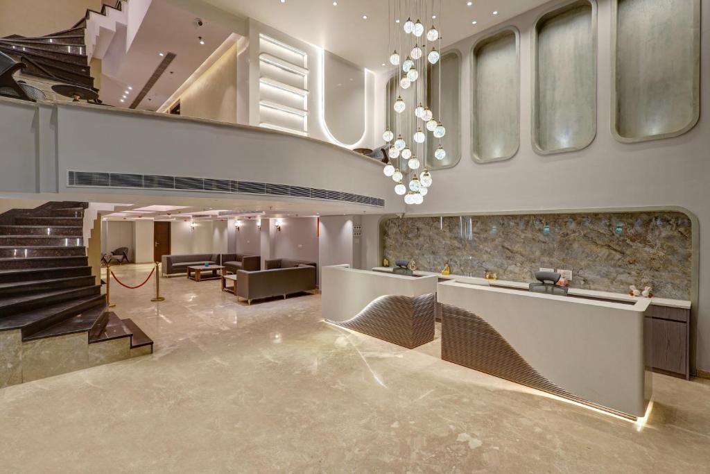 Posezení v ubytování The Viking - Luxury living steps away from New Delhi & Connaught Place