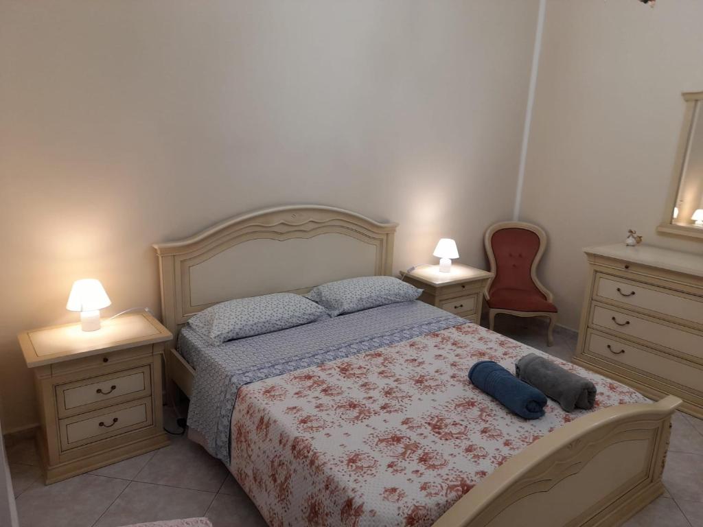 Postel nebo postele na pokoji v ubytování Exclusive and Elegant Apartment Monte Bianco - MONCALIERI - ITALIA 61