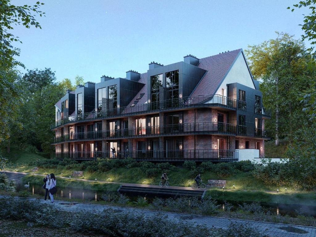 Budova, kde se apartmán nachází