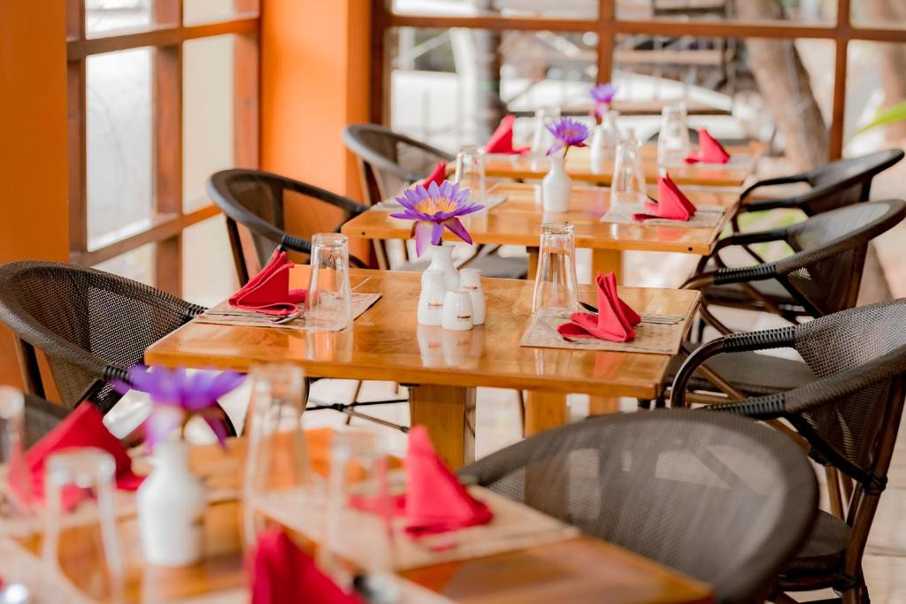 Restaurace v ubytování Gimanhala Hotel
