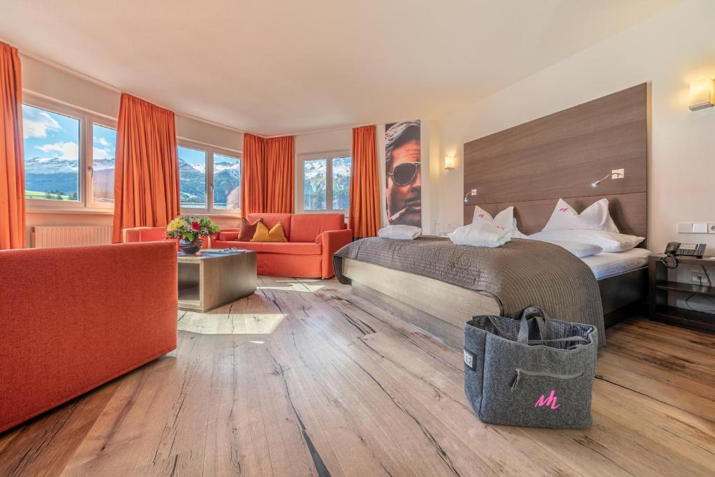 Część wypoczynkowa w obiekcie Alpin Art & Spa Hotel Naudererhof Superior
