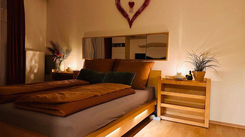 Postel nebo postele na pokoji v ubytování Naturparadies Salzburg-Land