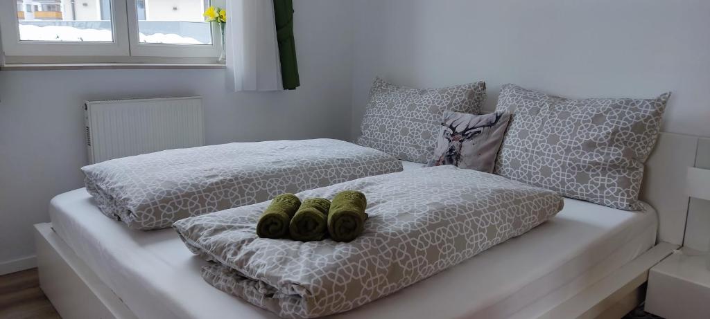 Ein Bett oder Betten in einem Zimmer der Unterkunft Appartement Gern