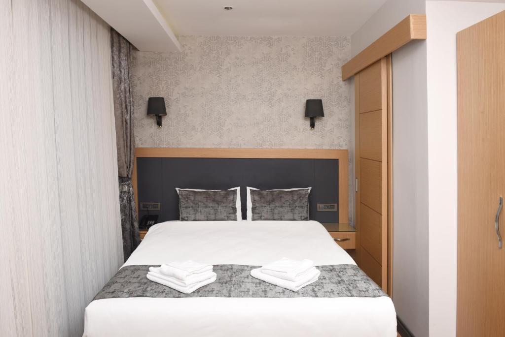 Postel nebo postele na pokoji v ubytování Gulec Hotel & Spa - Special Category