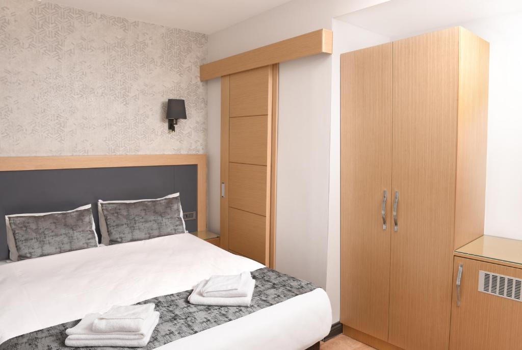 Postel nebo postele na pokoji v ubytování Gulec Hotel & Spa - Special Category