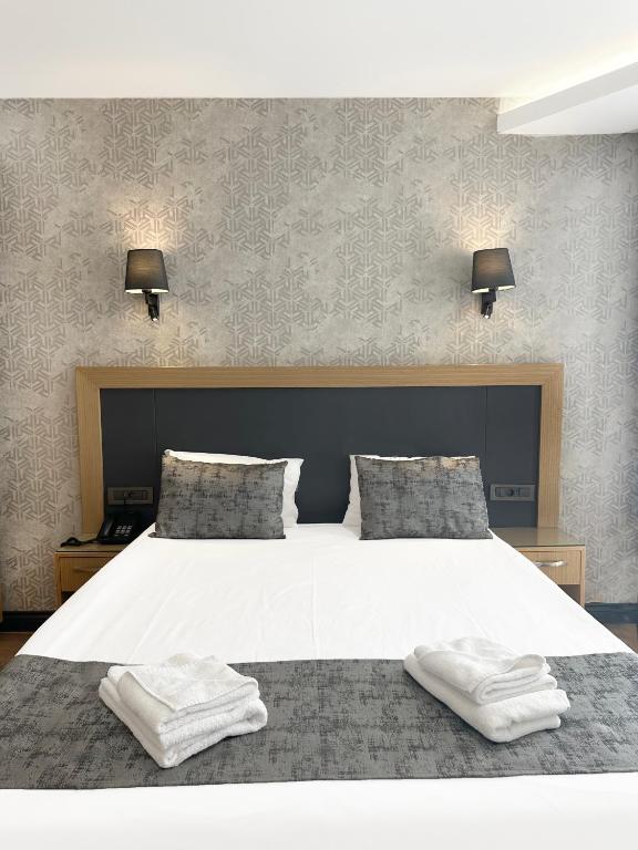 Postel nebo postele na pokoji v ubytování Gulec Hotel & Spa - Special Category